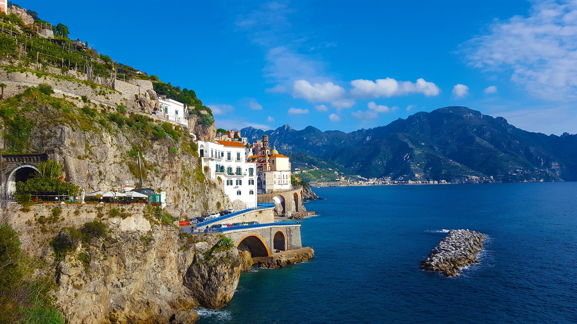 Costa de Amalfi en autocaravana