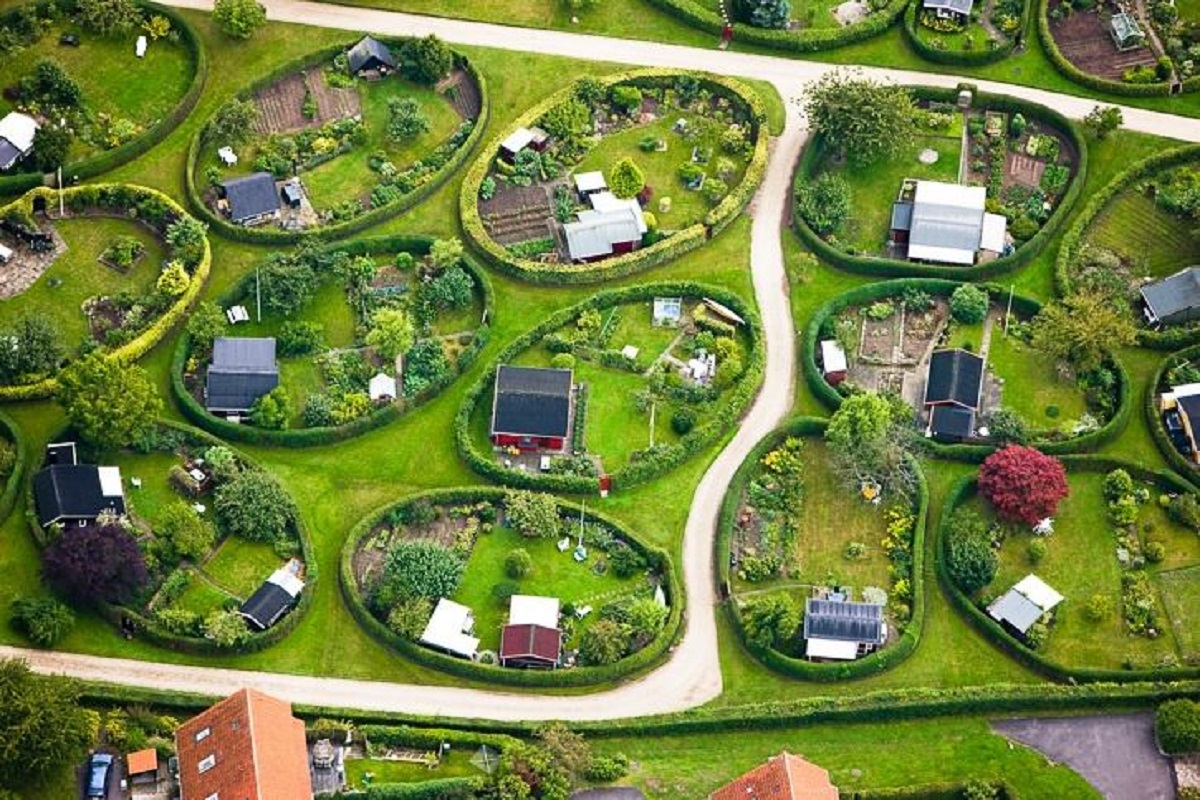 Distrito oval gardens Naerum Copenhague