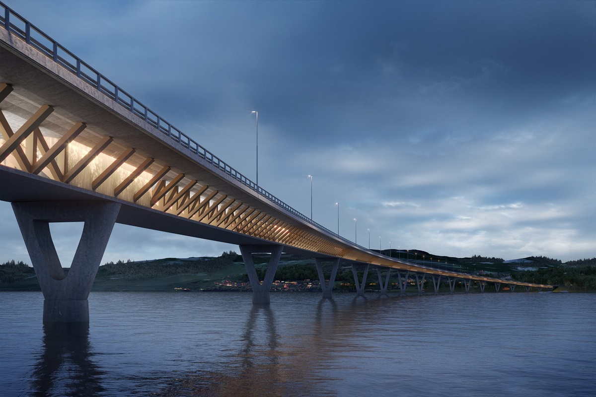 Puente de madera mas largo del mundo