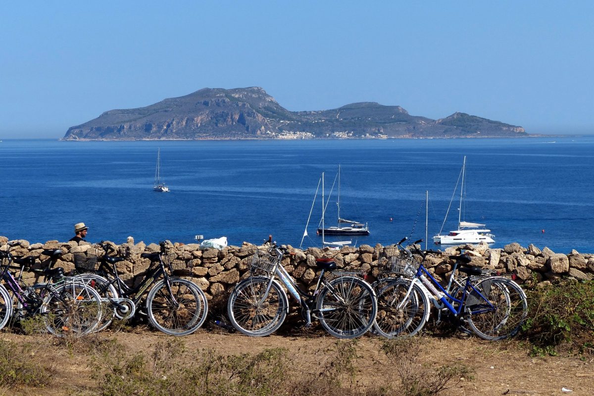 sicilia por itinerarios en bicicleta