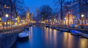 Ejemplo de itinerario de París a Ámsterdam en tren