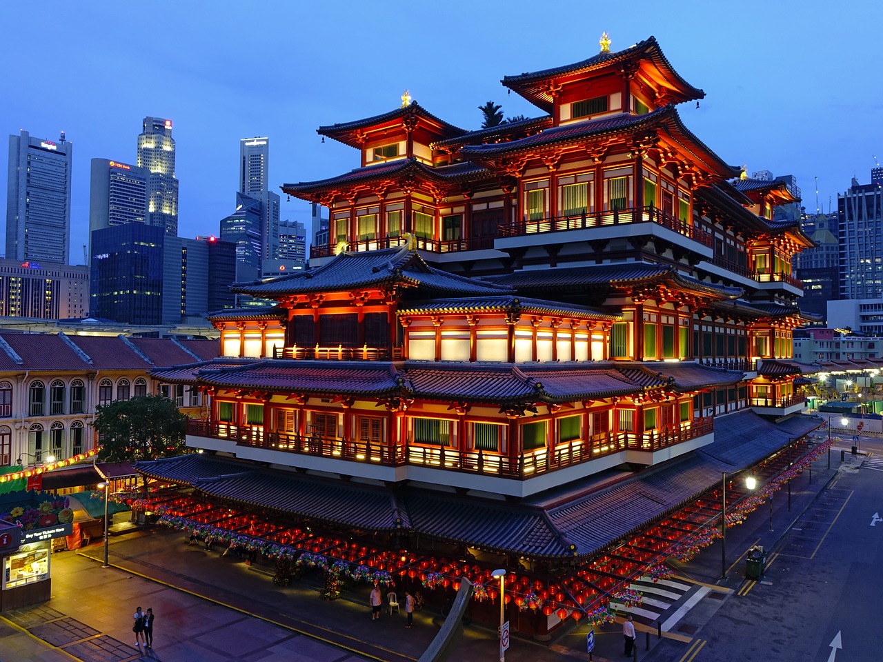 buddha tooth relic temple 2025388 1280