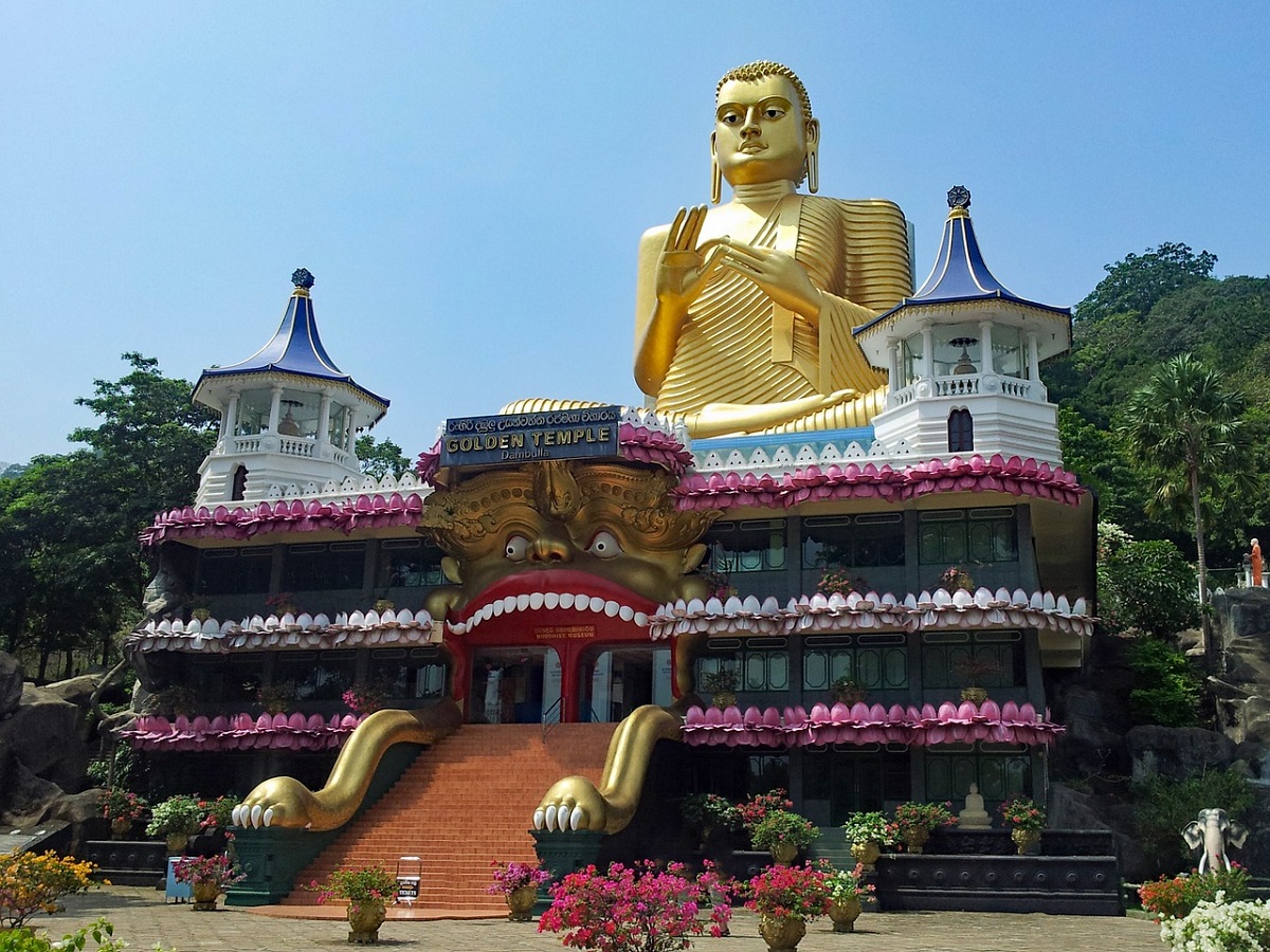 templo de la cueva de dambulla