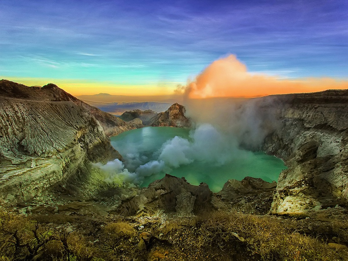 volcanes indonesia