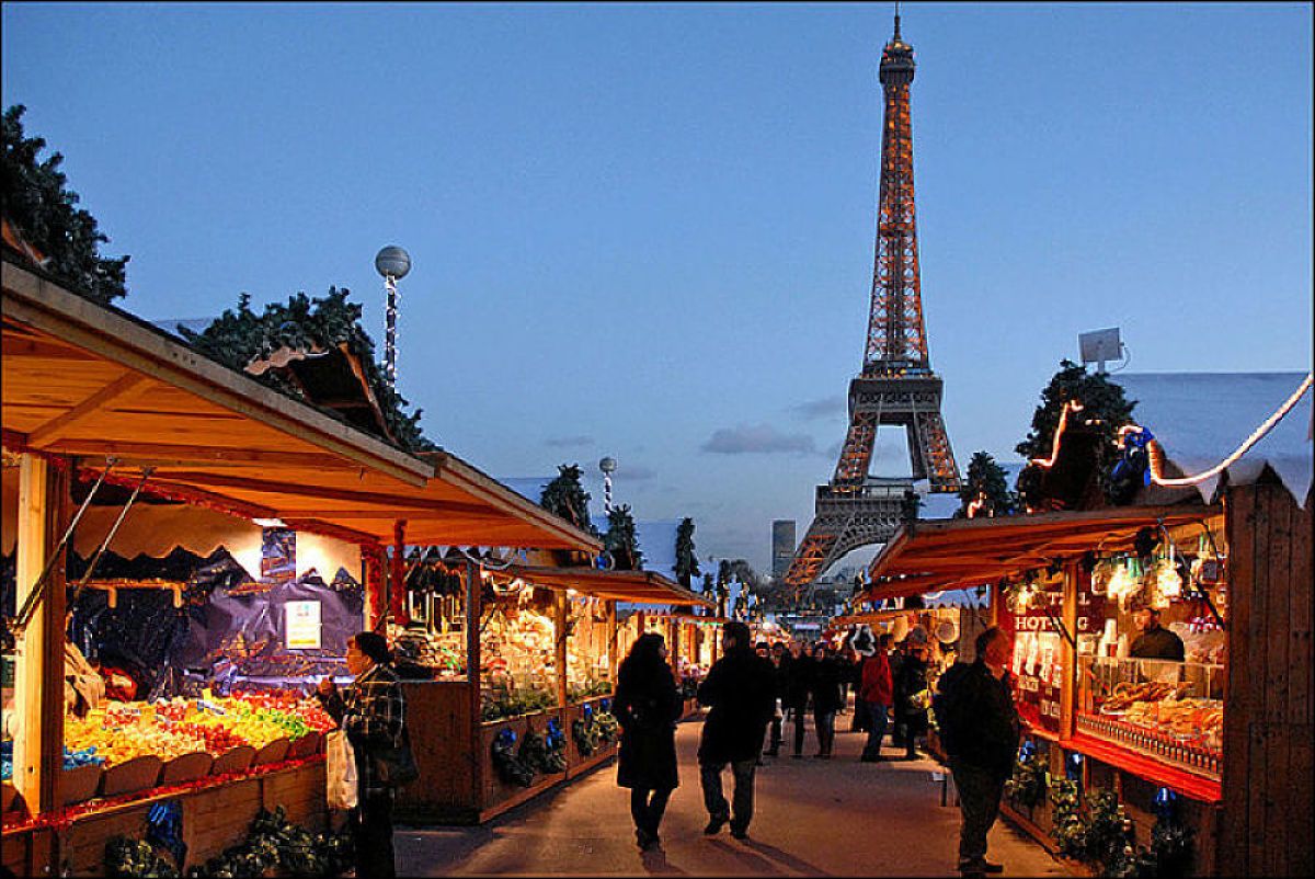 Mercados de Navidad en París