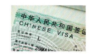Cómo obtener una visa para China