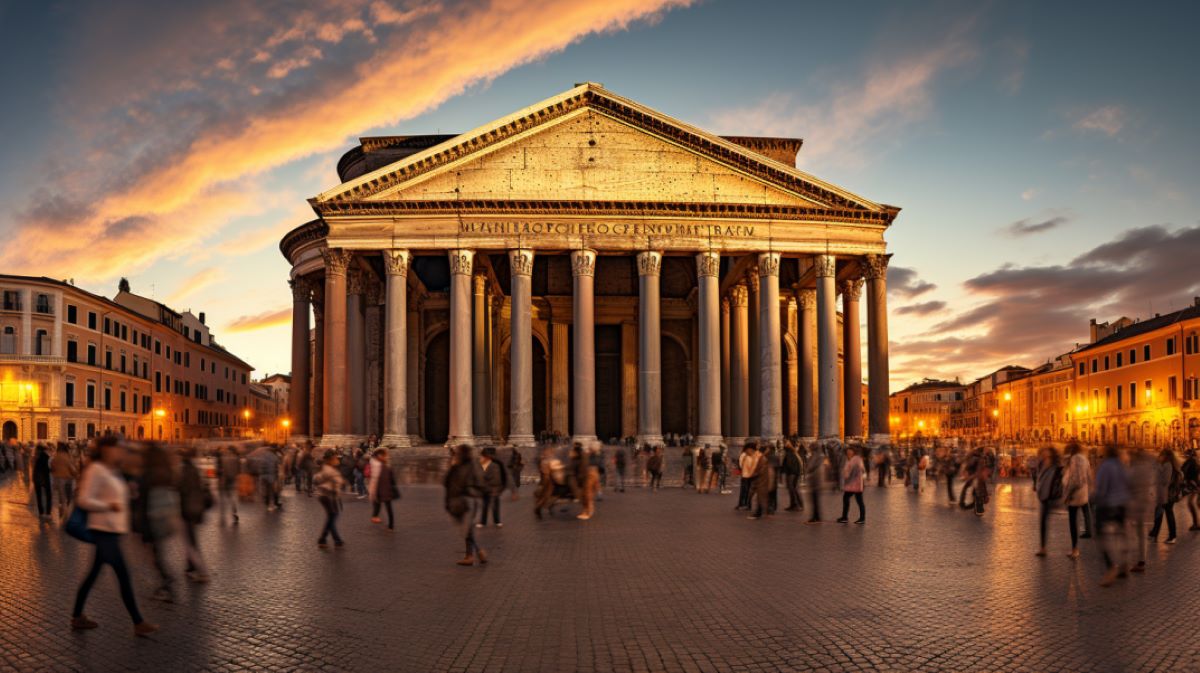 contentcreativestudio a realistic photo of pantheon rome kodak 89da5a33 de46 40cd 9bbc b8dad8b09a6d