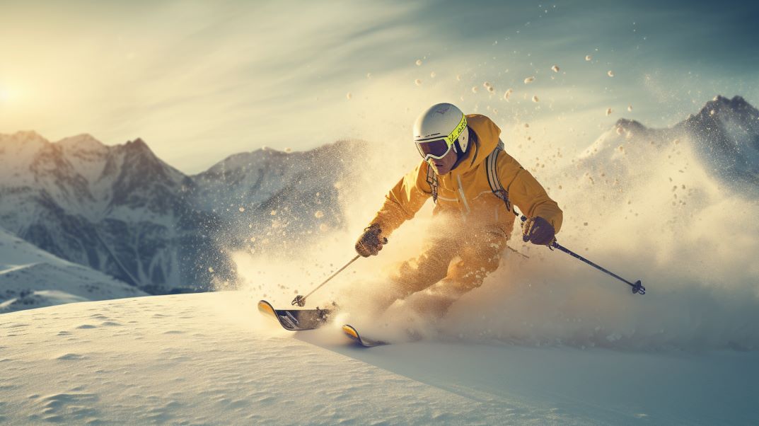 contentcreativestudio realistic photo of a man skiing kodak gol 35d977f7 d086 4d9b 86c5 f54ea490a2b3