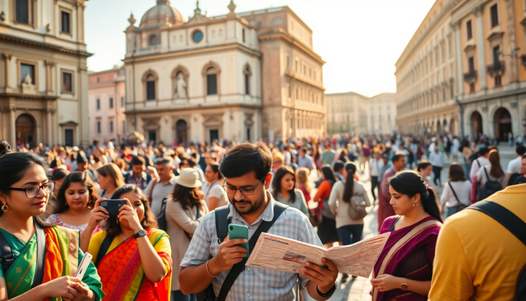 crecimiento del turismo indio en italia datos y perspectivas 1750428807
