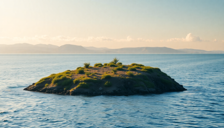 la sorprendente aparicion de una nueva isla en el mar caspio y su impacto en el ecosistema 1749916036