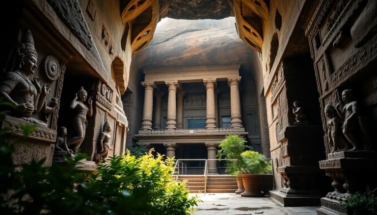 una exploracion de las cuevas de ellora arte y espiritualidad en piedra 1750761678