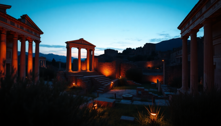 descubre la magia de los sitios arqueologicos italianos por la noche 1752151086