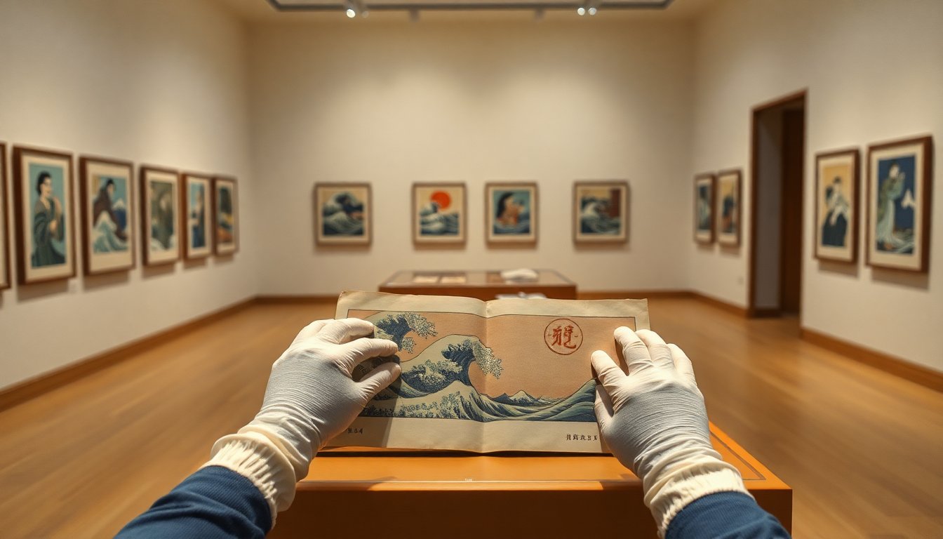 exposicion hokusai en la galleria elena salamon un viaje por sus xilografias 1771755191