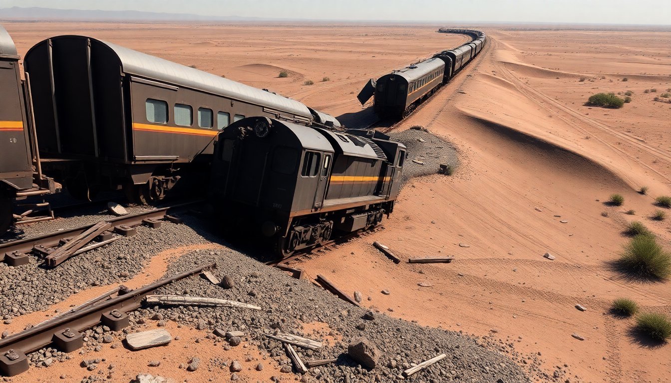 descarrilamiento de rovos rail en namibia dos tripulantes mueren tras lavado de puente 1772600802