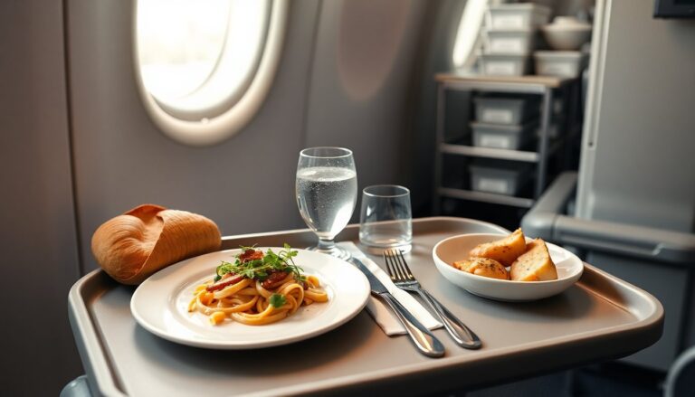 Cómo las aerolíneas convirtieron la comida en avión en una experiencia gourmet