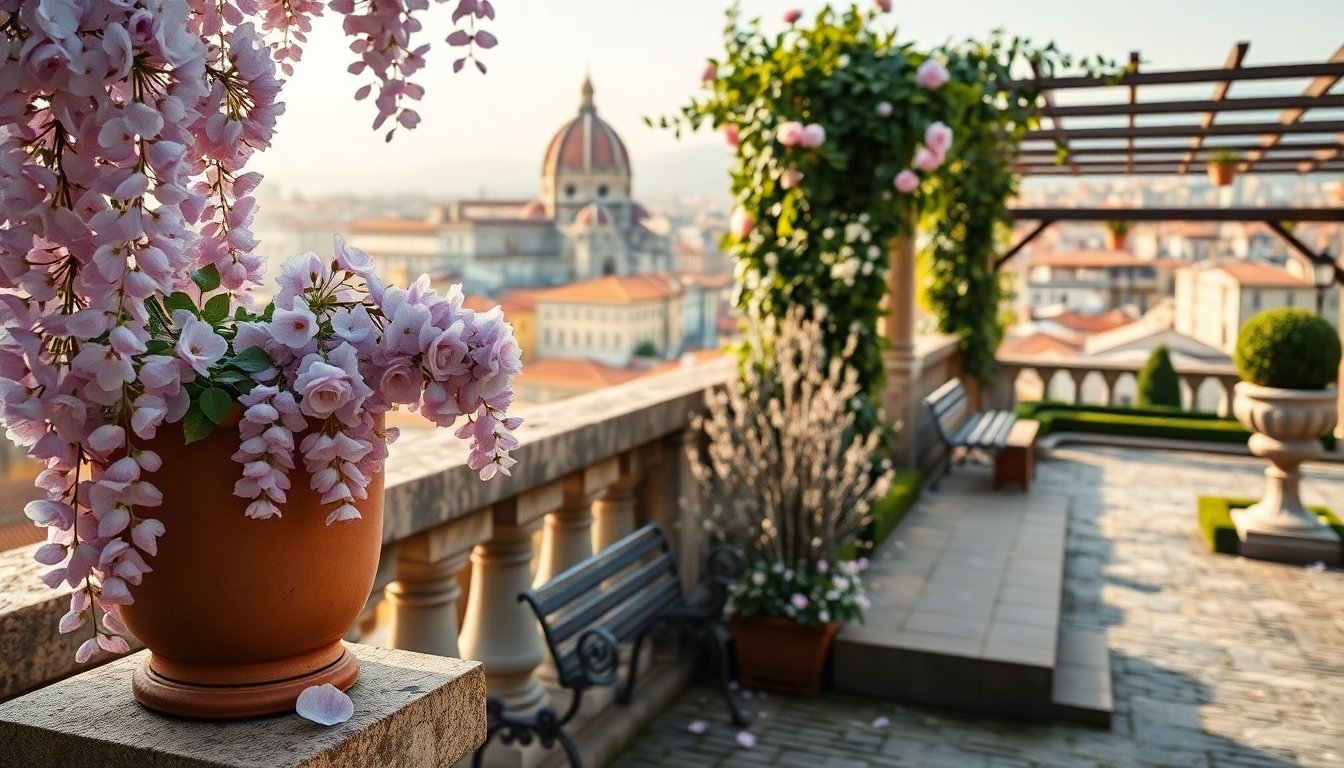 Jardines de Florencia en primavera: rutas entre terrazas y miradores