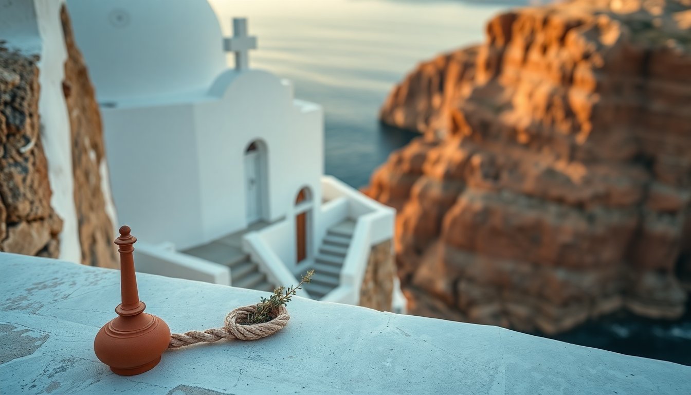 Visita al monasterio de Panagia Hozoviotissa en Amorgos