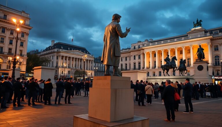 Nueva estatua de Banksy en Waterloo Place cuestiona el imperialismo en Londres